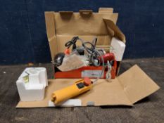 A TOP CRAFT 240V OVERHEAD WINCH with wired remote (UNTESTED due to non-UK plug) Condition Report:new