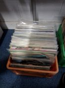 A BOX OF RECORDS, approximately sixty LPS with some picture disks, etc, artists to include The Wolfe