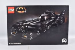 A BOXED AND SEALED 1989 BATMOBILE LEGO SET, ref 76139, set is in original packaging one security