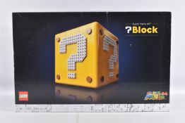 A BOXED SEALED SUPER MARIO 64 ? BLOCK LEGO SET, ref 71395, set is sealed in original packaging and
