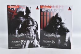 TWO SEALED BOXED PLAY ARTS SQUARE ENIX DC BATMAN ARKHAM CITY ACTION FIGURES, to include no. 3