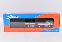 A BOXED TEKNO 1:50 SCALE COLLECTABLE MODEL TRUCK, Scania R-serie Lowline, Jens Konrad, model 9460,