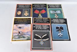 VOLUMES ONE TO SEVEN OF AVIATION AWARDS OF IMPERIAL GERMANY BY NEAL W. O'CONNOR, volumes one to