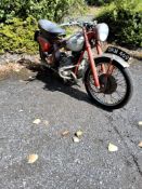 A LATE 1940's DOUGLAS T35 MK 3 MOTORCYCLE IDEAL FOR RESTORATION, with a twin-cylinder boxer engine