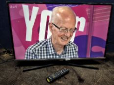 A SAMSUNG UE32J5100AK 32'' LCD TV, with one remote (PAT passed and working)