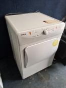 A HOOVER SENSOR DRY 8KG TUMBLE DRYER, (PAT passed and working) Dimensions:60x60x85cm high