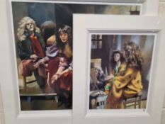 ROBERT LENKIEWICZ (1941-2002) TWO LIMITED EDITION PRINTS FROM THE ST ANTHONY SERIES, comprising 'The