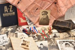 A FASCINATING ARCHIVE OF MEDALS, PHOTOGRAPHS AND A HANDWRITTEN DIARY RELATING TO JOHN ARCHIBALD