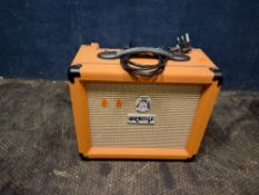 AN ORANGE CRUSH 20 GUITAR AMPLIFIER 20W output (PAT pass and working) Condition Report:minor marks