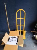 A BRASS STANDARD LAMP, a sack truck and an Epson printer (UNTESTED) Qty: 3