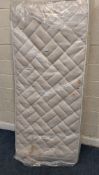 A NIKALIN 3FT SINGLE MATTRESS Condition Report:in a ripped cover, unknown if it has been used