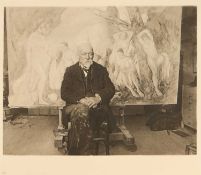 Paul Cezanne - 1914 - 'CEZANNE IN A PHOTO BY E BERNARD'