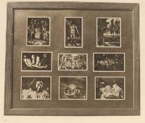 Paul Cezanne - 1914 - 'IMAGES AT SALON D'AUTOMNE DE 1904 - 9 SMALL IMAGES'