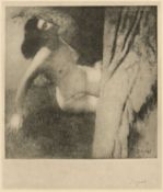 Edgar Degas - Sur Japon - 1918 - 'NUDE STUDY'