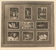 Paul Cezanne - 1914 - 'IMAGES AT SALON D'AUTOMNE DE 1904 - 9 SMALL IMAGES'