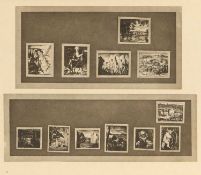 Paul Cezanne - 1914 - 'IMAGES AT SALON D'AUTOMNE DE 1904 - 12 SMALL IMAGES'