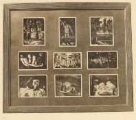 Paul Cezanne - 1914 - 'IMAGES AT SALON D'AUTOMNE DE 1904 - 9 SMALL IMAGES'