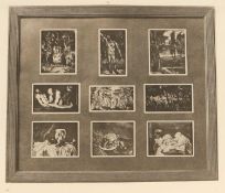 Paul Cezanne - 1914 - 'IMAGES AT SALON D'AUTOMNE DE 1904 - 9 SMALL IMAGES'