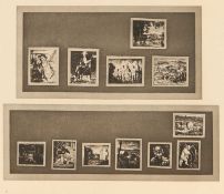 Paul Cezanne - 1914 - 'IMAGES AT SALON D'AUTOMNE DE 1904 - 12 SMALL IMAGES'
