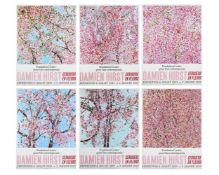 Damien Hirst,  British b. 1965-  Six Cerisiers en Fleurs posters;  offset lithographic poster, ...