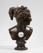 Alice Maher,  Irish b.1956 -  Venus Interrupted, 2005;  painted & patinated bronze, unique, sta...