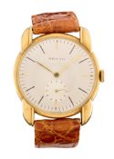 Zenith. A manual wind subsidiary seconds wristwatch with claw lugs Case Number 413030, Movement N...