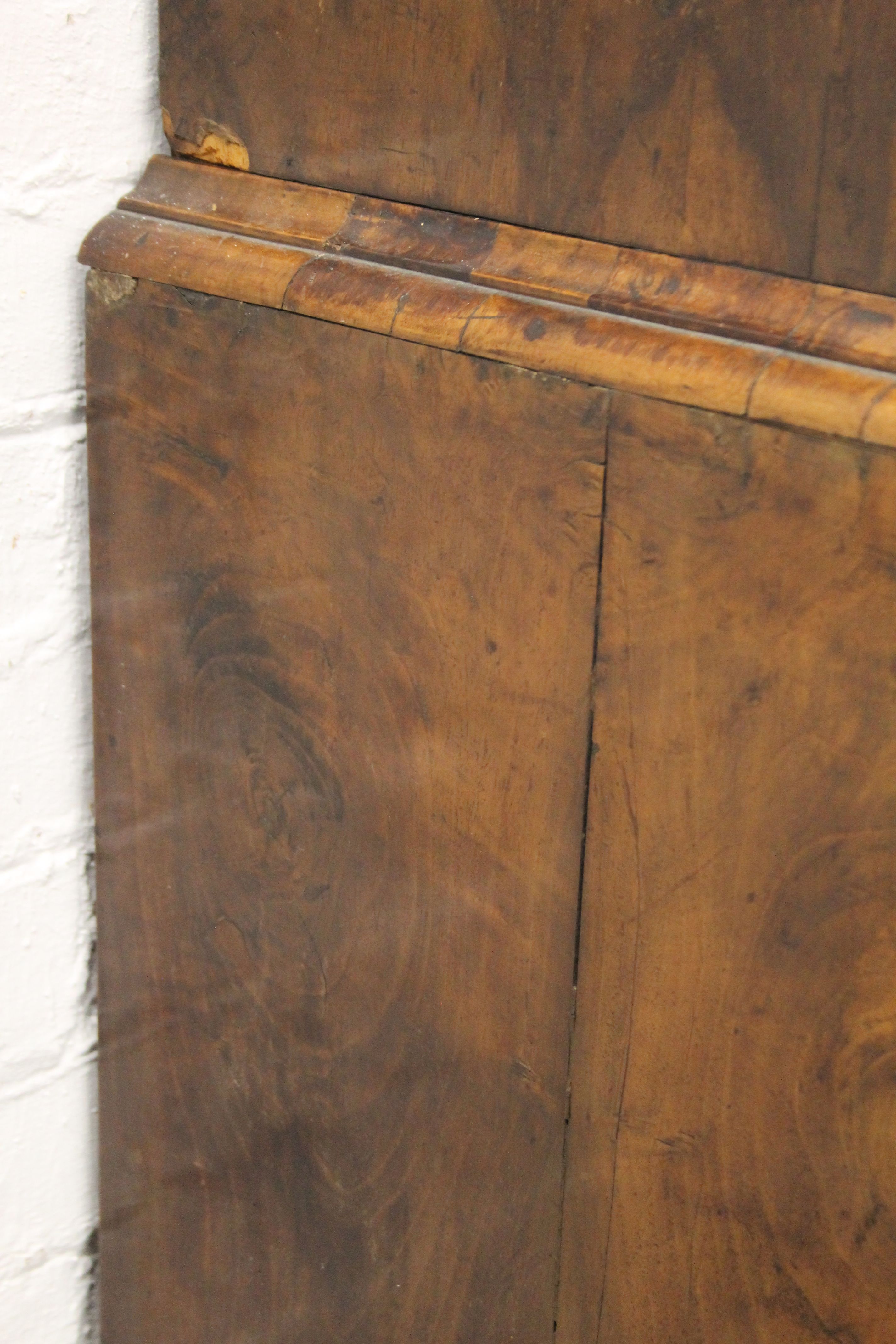 An 18th century walnut chest on chest. 103 cm wide x 180 cm high. - Image 12 of 14