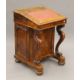 A Victorian burr walnut Davenport, the top with inset presentation inscription. 55 cm wide. - Image 1 of 13