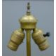 A bronze lamp formed as a ewer. 79 cm high. - Image 4 of 7