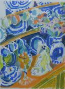 JANE STROTHER (Contemporary) British (AR), Welsh Dresser, artist's proof, signed, framed and glazed.
