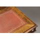 A Victorian burr walnut Davenport, the top with inset presentation inscription. 55 cm wide. - Image 4 of 13