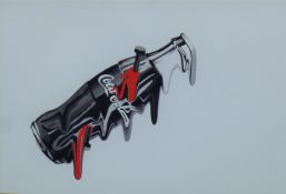 DEATH NYC (Contemporary) American, Coca Cola Bottle Drip, print,