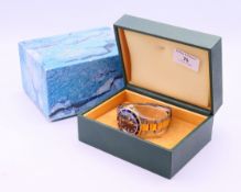 A boxed Rolex Oyster Perpetual Submariner Date gentlemen's wristwatch. 4.5 cm wide including crown.