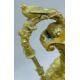 A bronze lamp formed as a ewer. 79 cm high. - Image 3 of 7