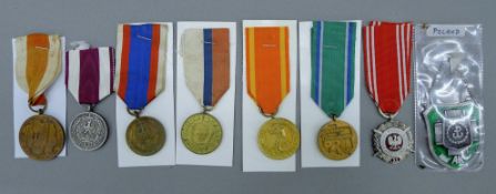 A collection of Polish military awards etc.