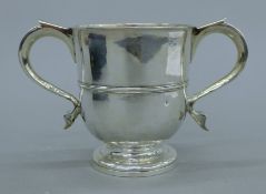 A George I Britannia standard silver two-handled cup,