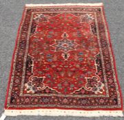 A fine Persian handmade Bidjar rug. 165 x 115 cm.