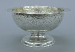 A George II sugar bowl, maker's mark of Edward Lothian, Edinburgh 1746, assay master Hugh Gordon,