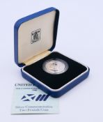 A boxed silver proof £2 coin, United Kingdom XIII Commonwealth Games 1986, with certificate.