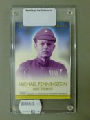A signed and slabbed Topps Star Wars authentic autograph card signed by Michael Pennington as Moff