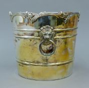 A 925 silver wine cooler. 18.5 cm high. 941.5 grammes.
