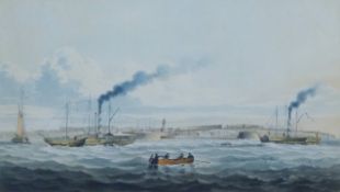 Originally painted by W J HUGGINS, Ramsgate,