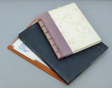 RICHARD CRABBE (1927-2010) British, three sketch books. The smallest 20 x 24.5 cm.