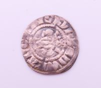An Edward I silver penny Longcross York (1272-1307).