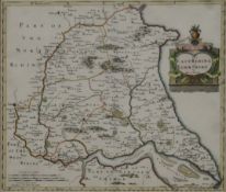 ROBERT MORDEN (circa 1650-1703) English, Map of The East Riding of Yorkshire,