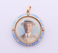 An Edwardian unmarked gold,