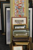 A large quantity of various prints, etc. The longest 33 x 109.5 cm.
