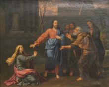 CONTINENTAL SCHOOL (19th century), a set of four religious scenes (Christ and the Canaanite Woman,