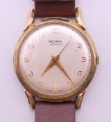 A 9 ct gold Rotary Maximus gentleman's wristwatch,