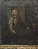 18TH/19TH CENTURY SCHOOL, Portrait of Reverend Antonii Hasechi,
